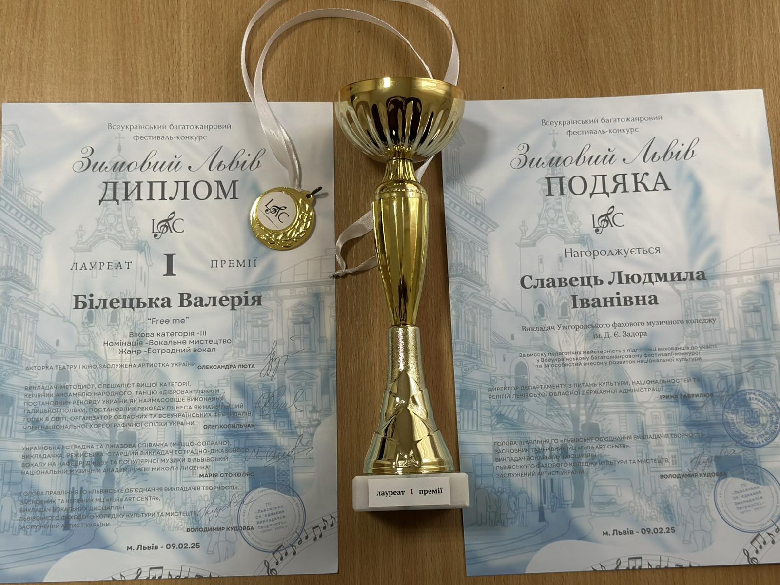 Вітаємо ученицю музичної студії