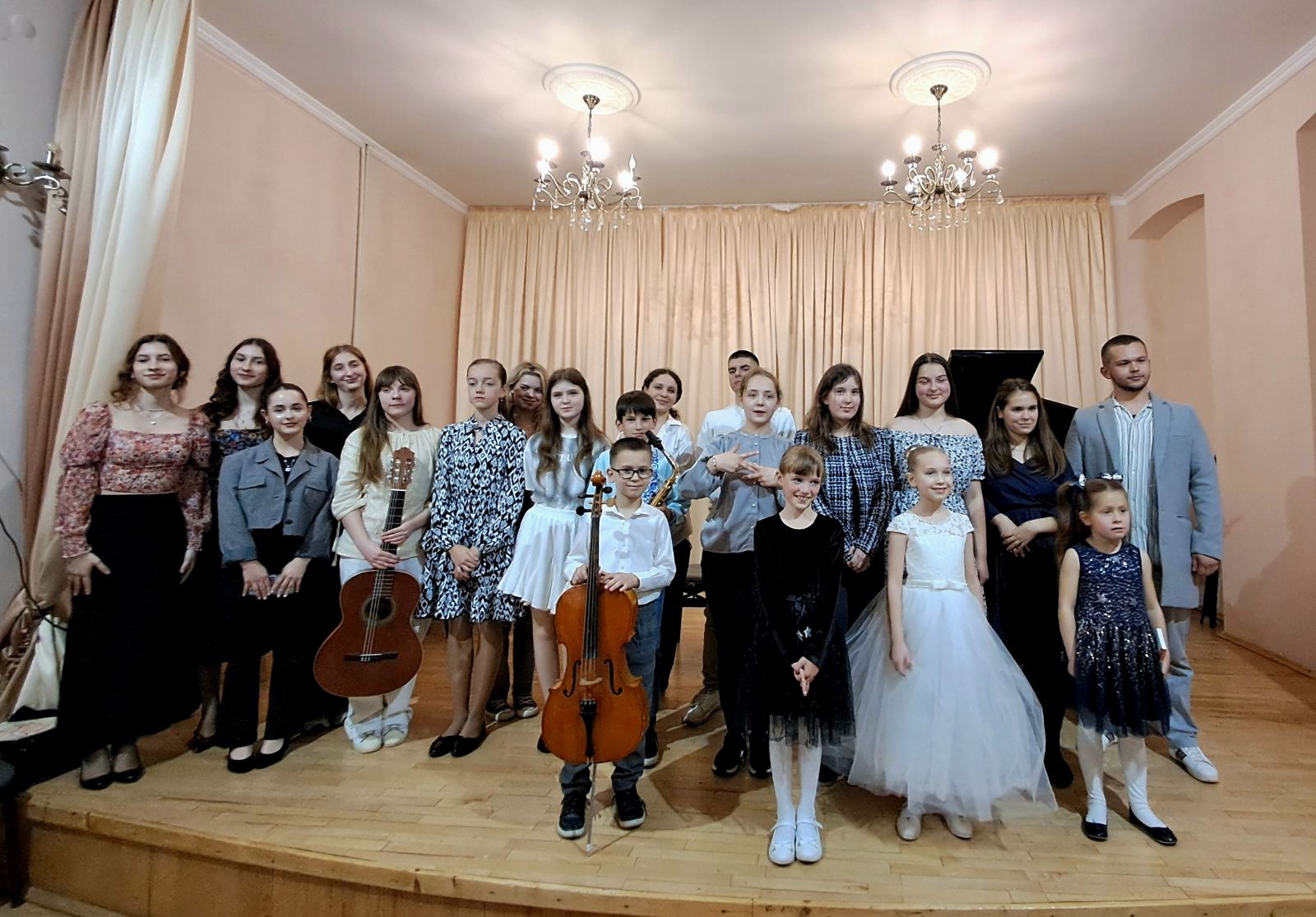 Звітний концерт учнів Музичної студії