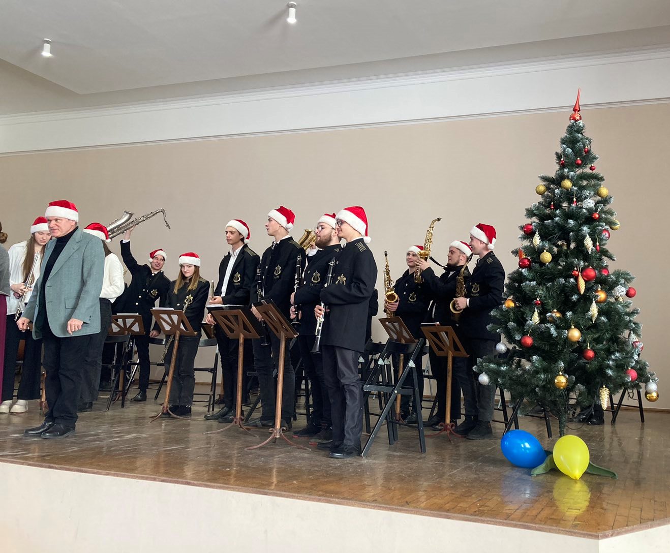 Концерт духового оркестру до свята Святого Миколая!