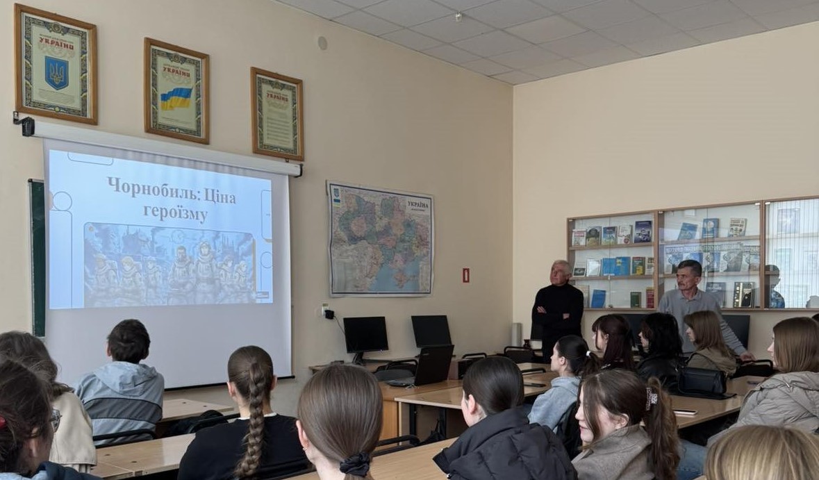 40 років болю та мужності:  зустріч із ліквідатором Михайлом Кузьмою