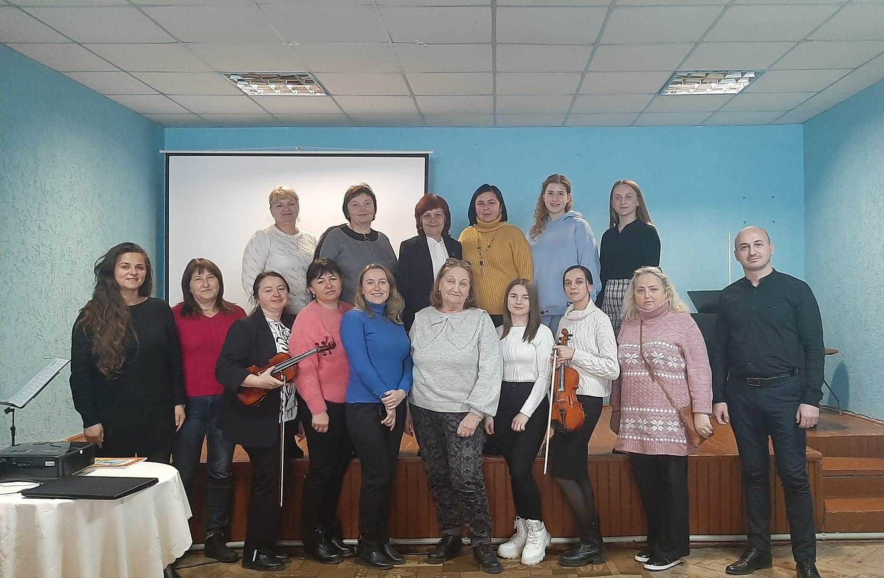 Обласний семінар відділу струнно-смичкових інструментів на базі Нижньоворітської МШ
