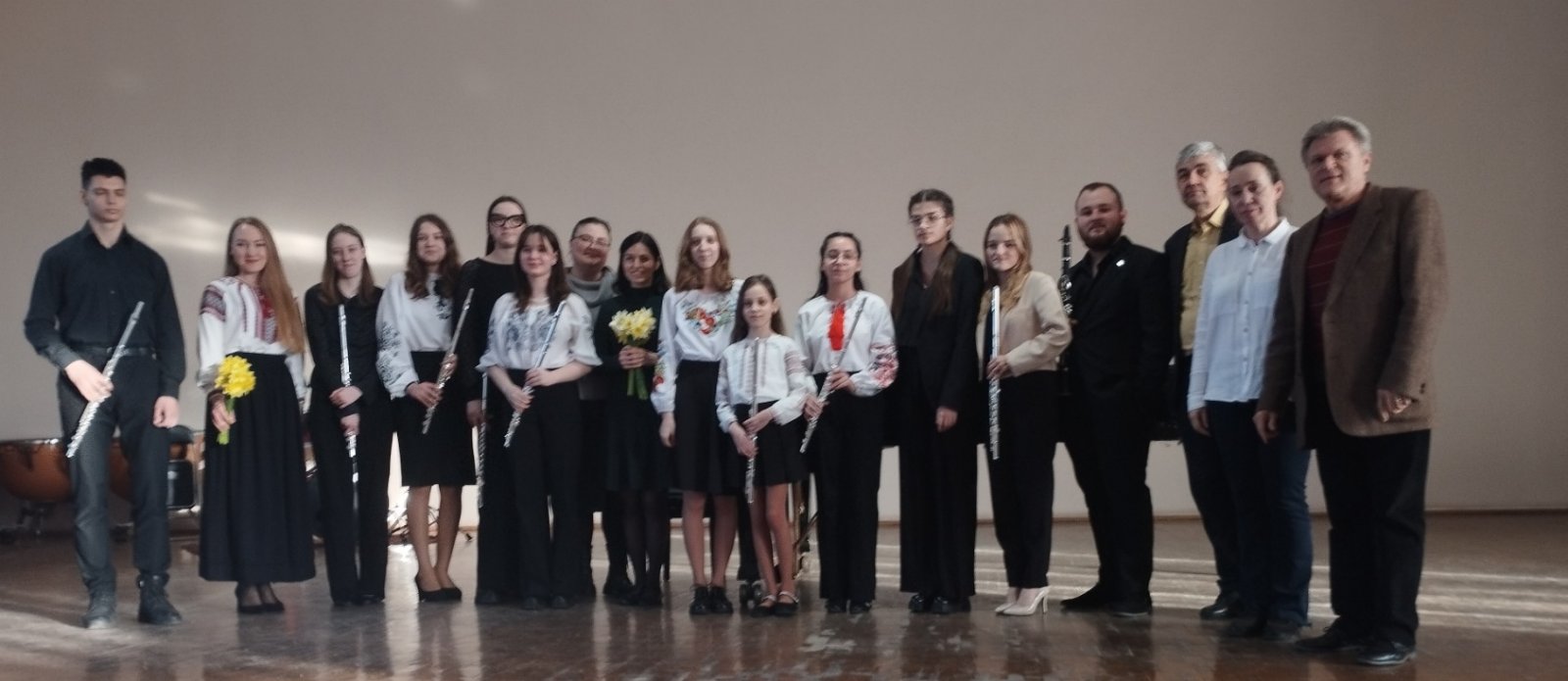 Весняний концерт студентів та учнів