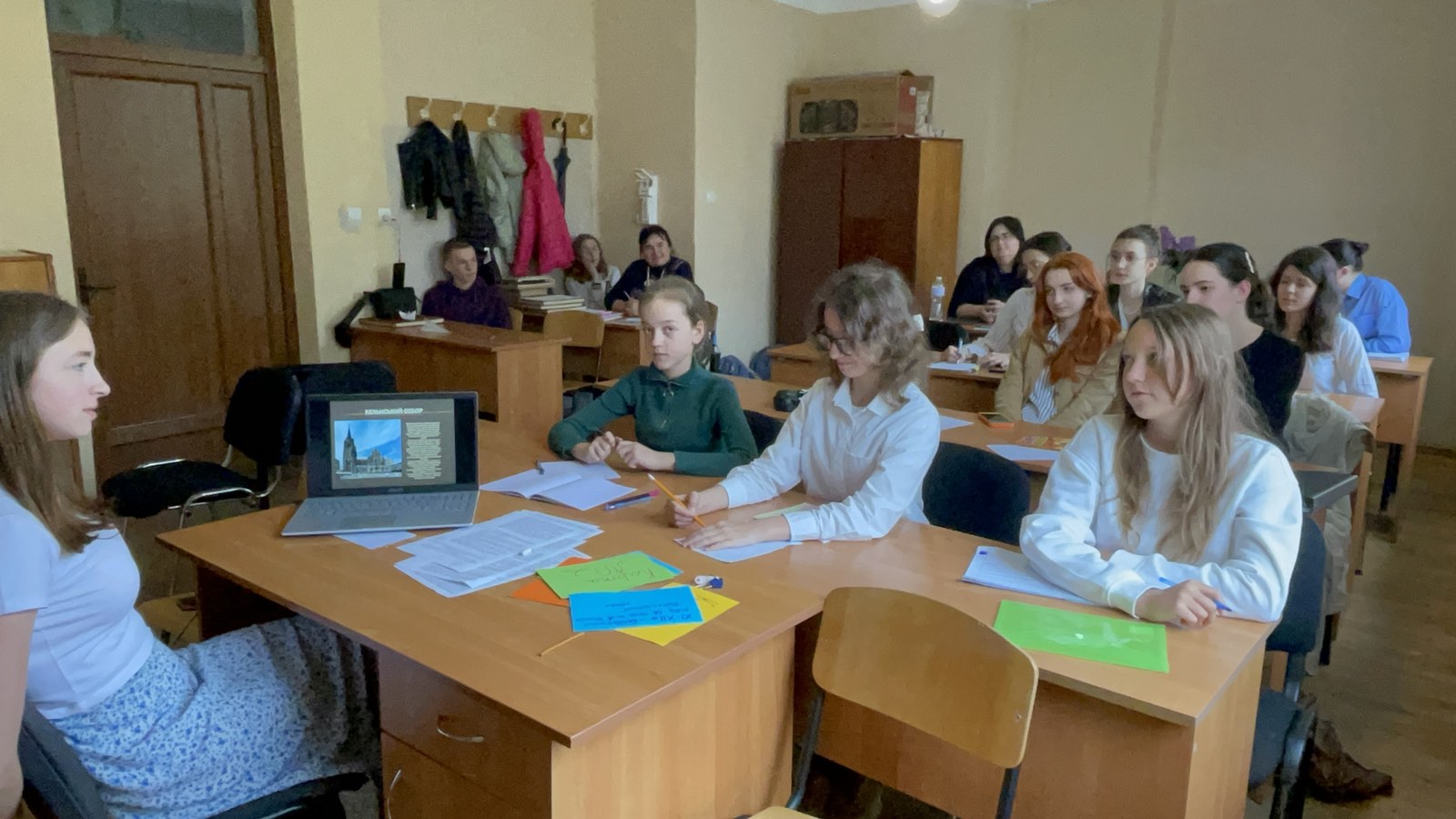 ВІДКРИТІ УРОКИ З ПЕДАГОГІЧНОЇ ПРАКТИКИ  СТУДЕНТІВ-ТЕОРЕТИКІВ