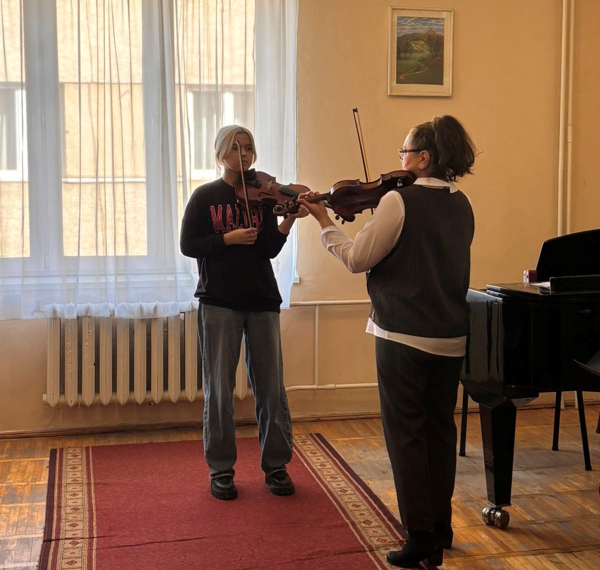 Відкритий урок викладачки Томич Мирослави Василівни