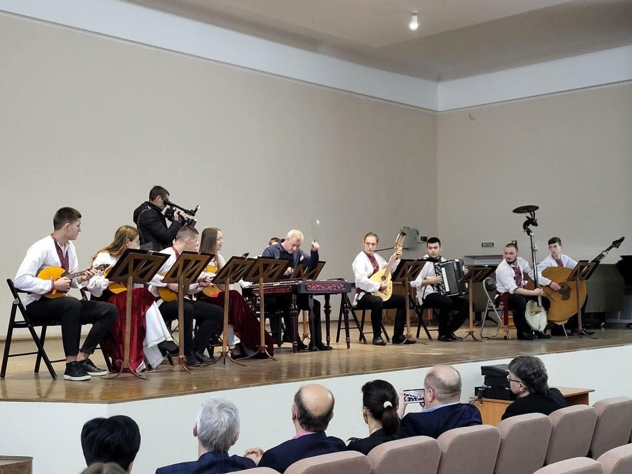 Відкриття ІІ Відкритого конкурсу гри на народних інструментах  імені Степана Мартона