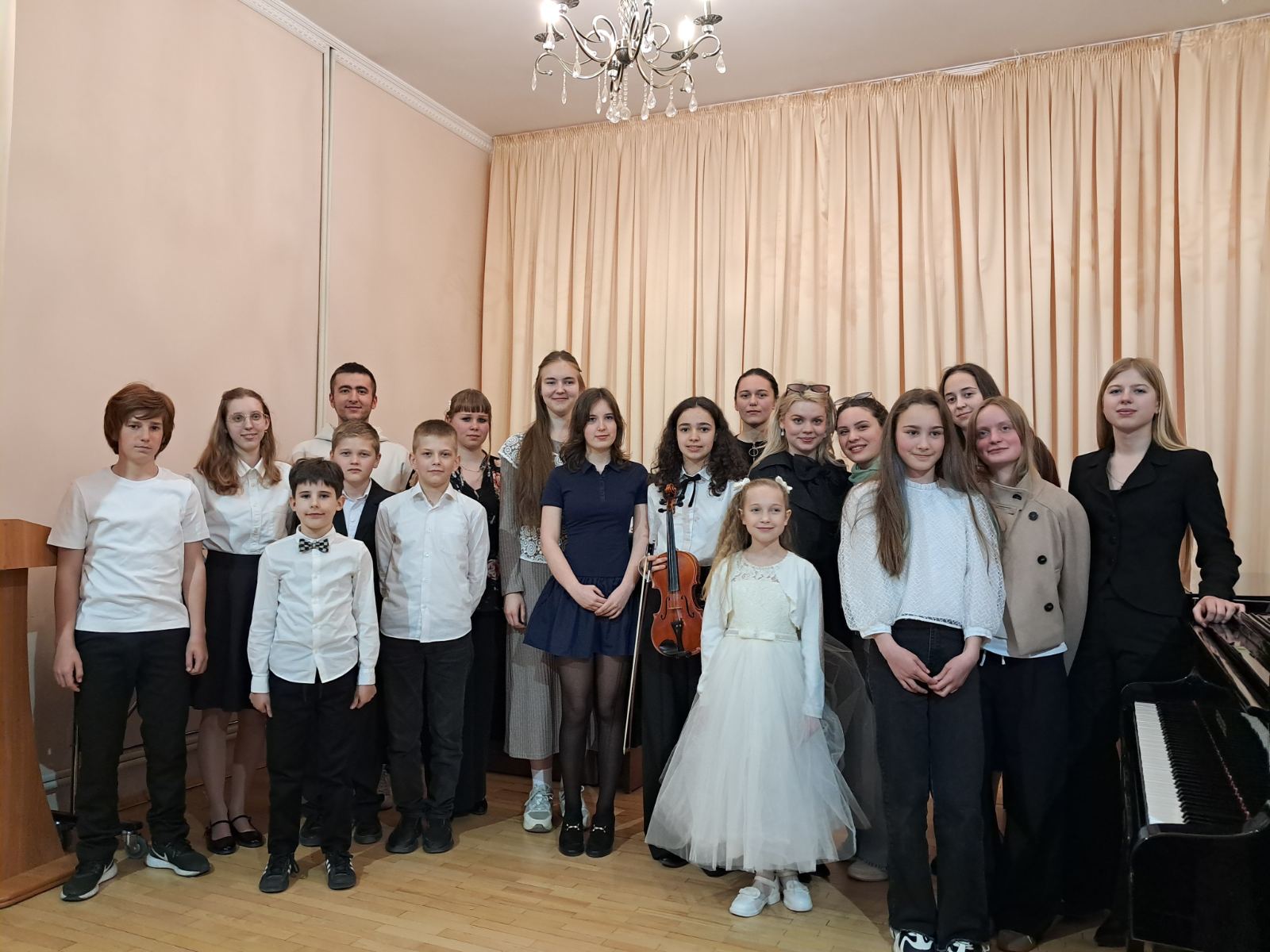 Концерт учнів Музичної студії з творів українських композиторів
