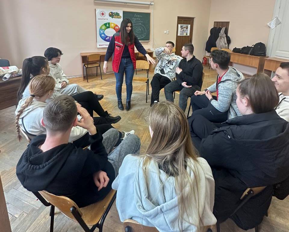 Ще один захід LifeSkills від Закарпатського обласного Товариства Червоного Хреста